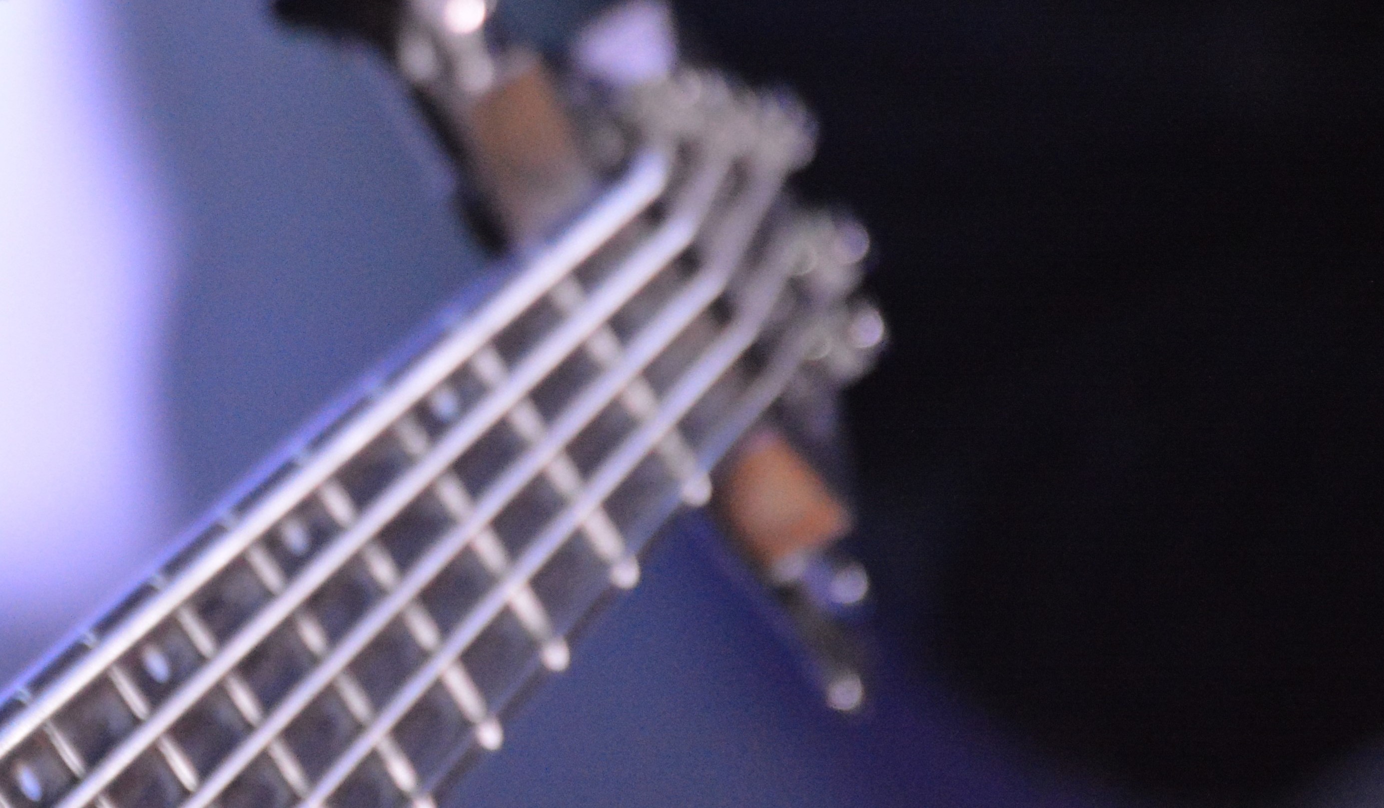 close up bass guitar